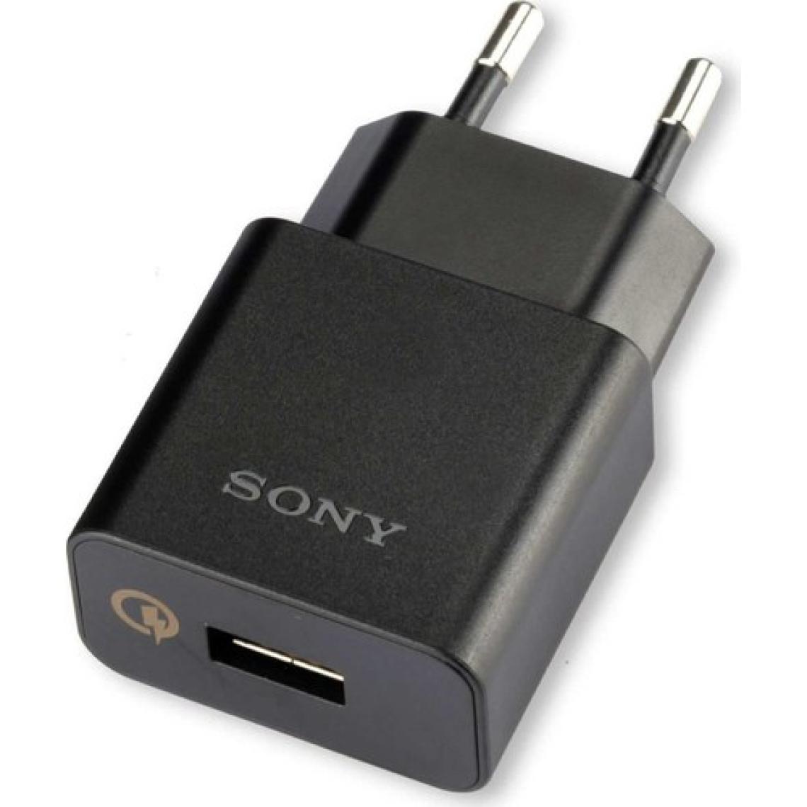 Sony UCH10 2.0A Hızlı Şarj Cihazı + Micro Usb Kablo - Siyah (İthalatçı Garantili)