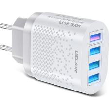 Ally Uslion 4 Port 48W QC 3.0 Hızlı Şarj USB Şarj Başlık Adaptör AL-33535