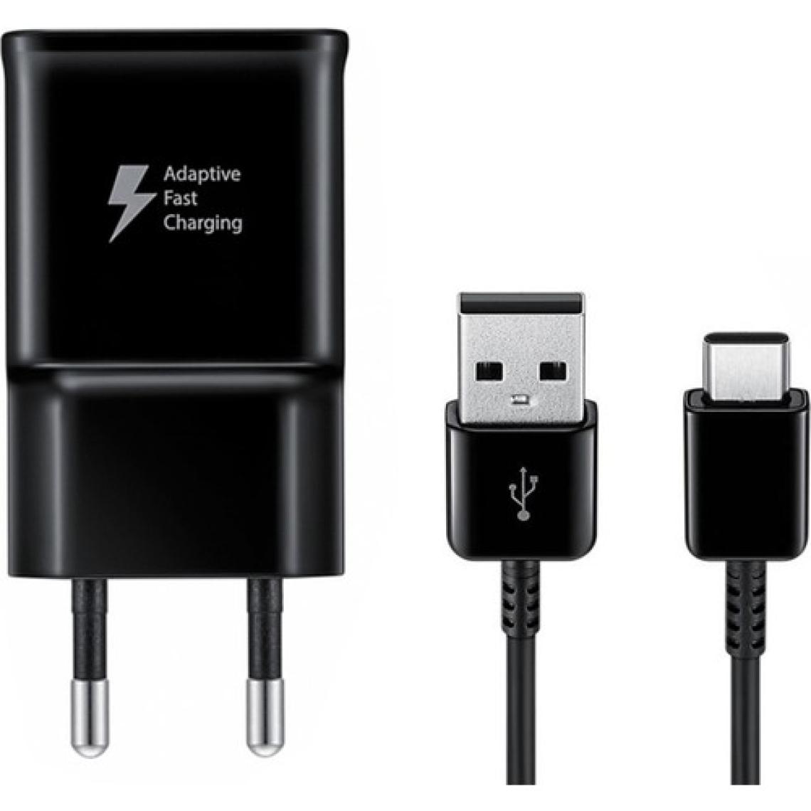 Samsung EP-TA20EBECGTR Type-C Kablolu Hızlı Seyahat Şarj Aleti Siyah