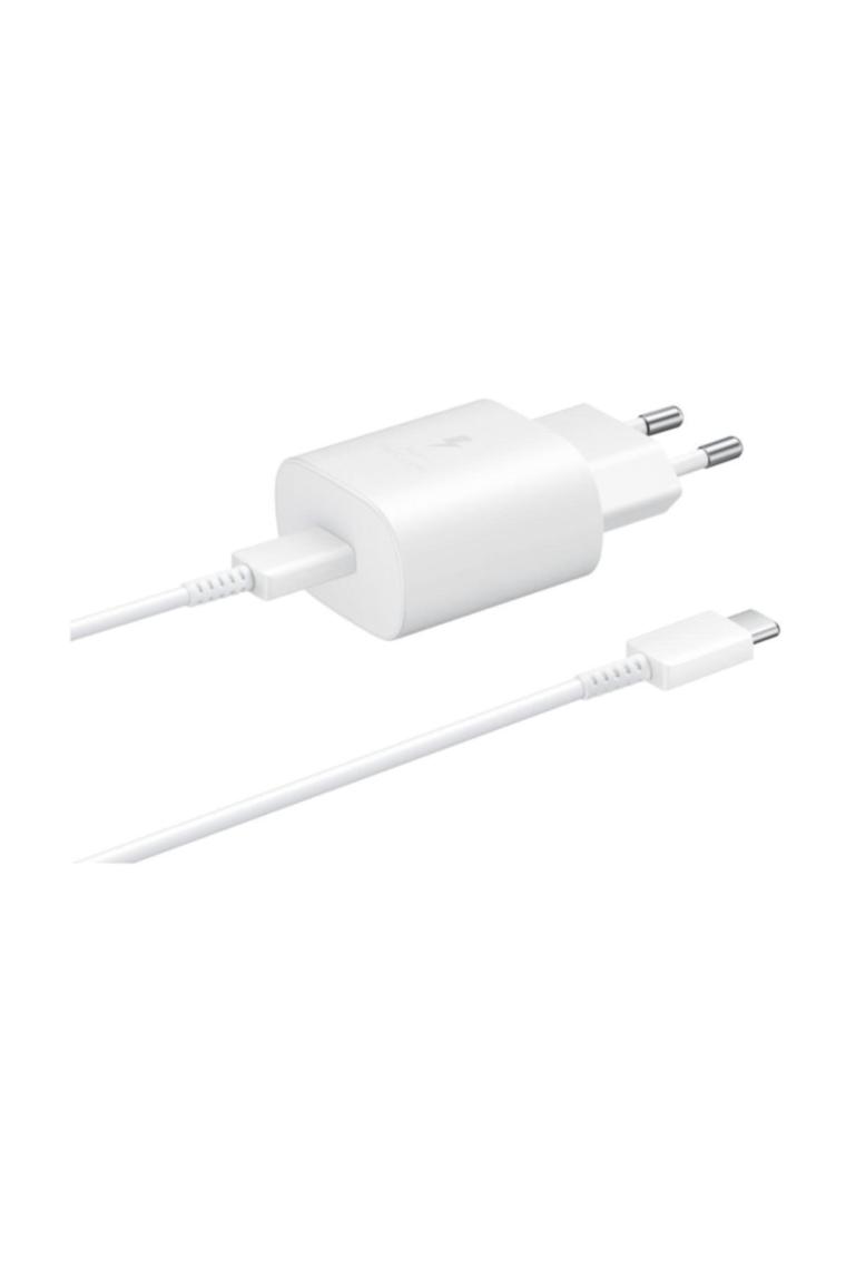 Samsung EP-TA800X Type-C 25 W Beyaz Hızlı Şarj Aleti
