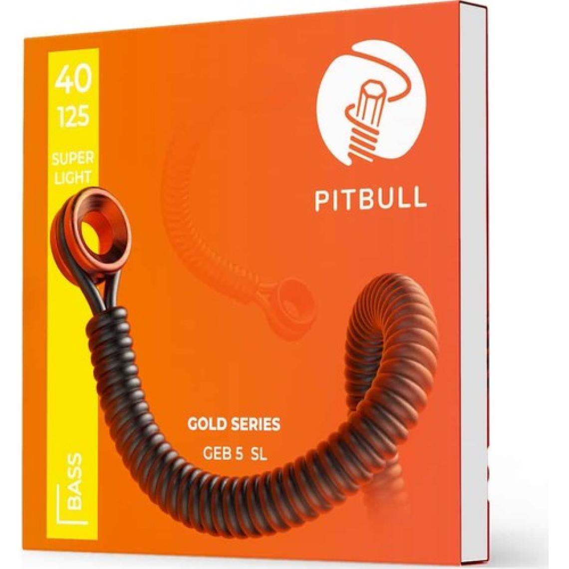 Pitbull Strings Gold Series Geb-5 Sl Super Light Takım Tel 5 Telli Bas Gitar Teli 040-125
