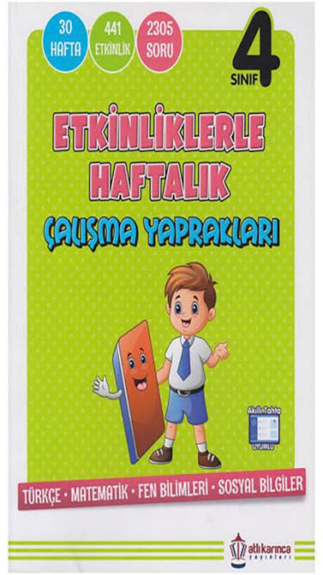 Atlı Karınca 4.Sınıf Etkinliklerle Haftalık