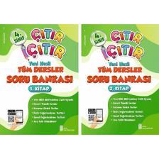 4. Sınıf Çıtır Çıtır Tüm Dersler Soru Bankası Set 1 Ve 2. Kitap (1 Ve 2. Dönem)