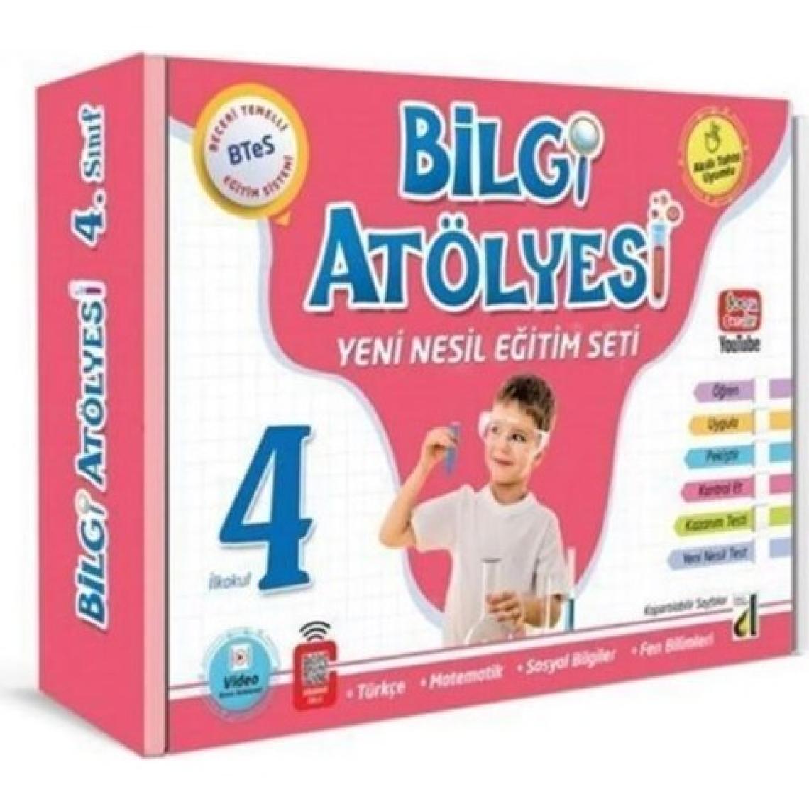 Damla Yayınevi Bilgi Atölyesi Yeni Nesil Eğitim Seti - 4. Sınıf