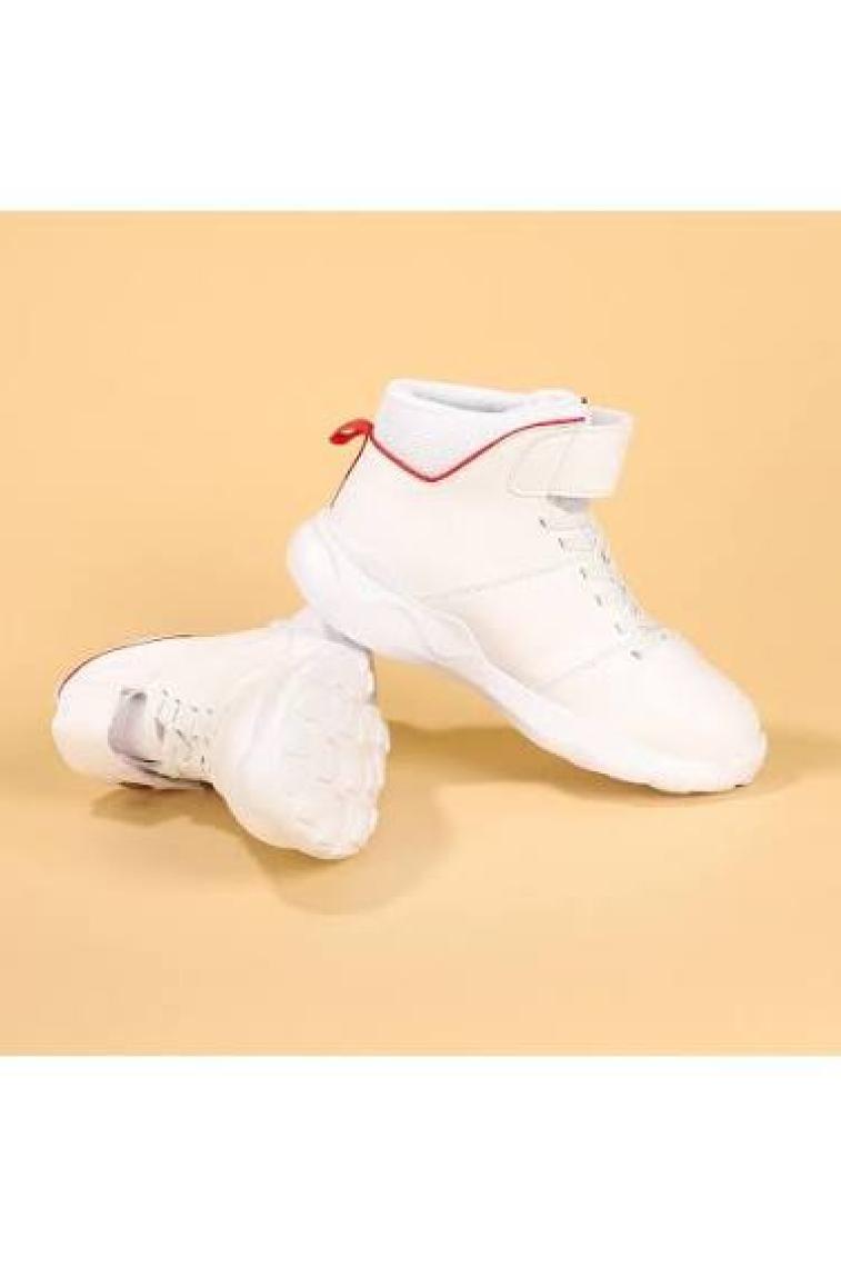 Kiko K-31 Günlük Spor Erkek Çocuk Basketbol Ayakkabısı Beyaz - Kırmızı 34