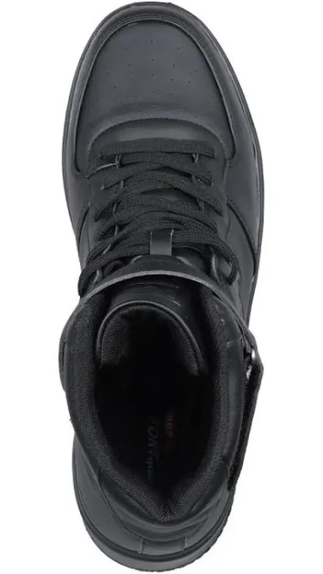Jump 16309 Yüksek Bilekli Siyah Erkek Sneaker Günlük Spor Ayakkabı