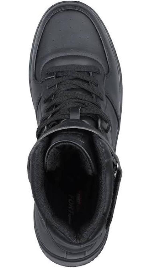 Jump 16309 Yüksek Bilekli Siyah Erkek Sneaker Günlük Spor Ayakkabı