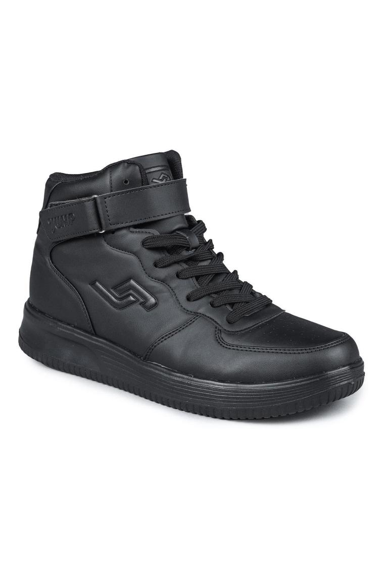Jump 16309 Yüksek Bilekli Siyah Erkek Sneaker Günlük Spor Ayakkabı