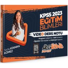 Hocawebde Yayınları KPSS 2023 Eğitim Bilimleri Pg Sınıf Yönetimi Öğretim Teknolojileri ve Materyal Tasarımı Video Ders Notu