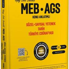 Pegem Akademi Yayıncılık Pegem Akademi 2025 MEB  -  AGS Konu Anlatımlı Sözel Sayısal Yetenek Tarih Türkiye Coğrafyası