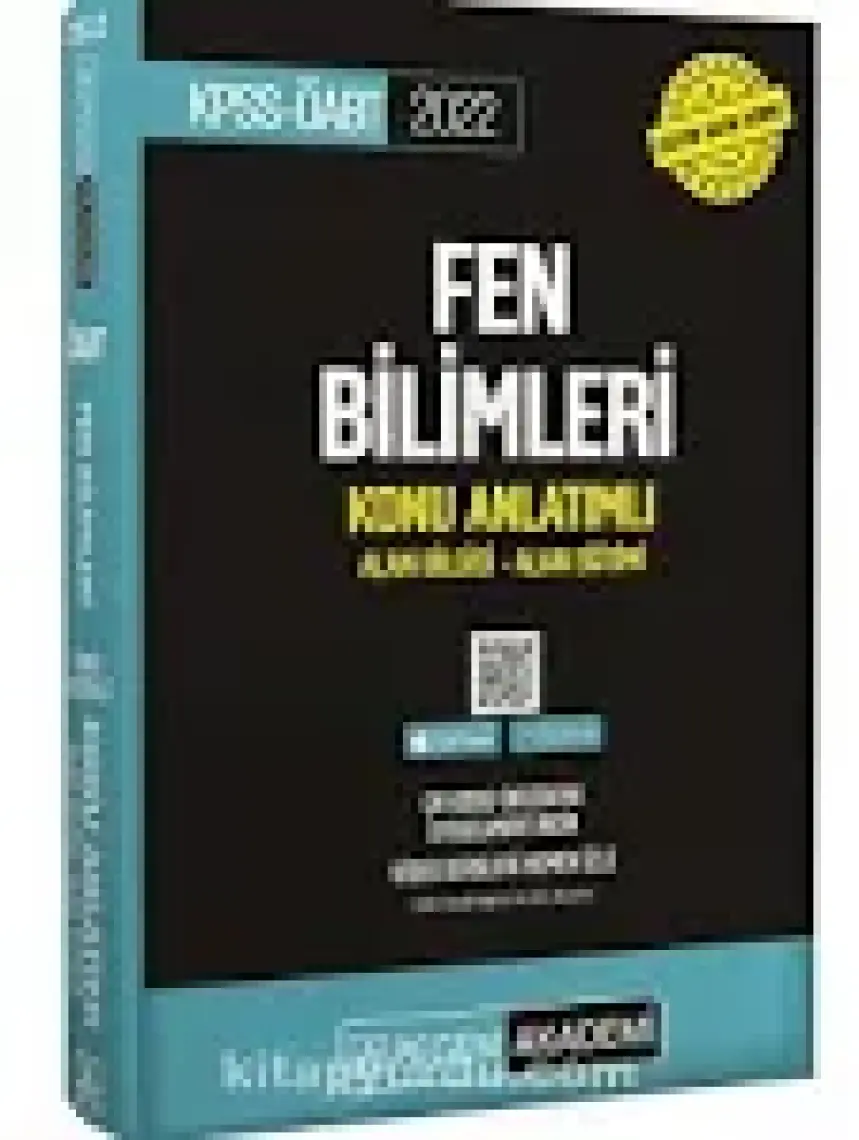 Pegem Akademi Yayıncılık 2022 KPSS ÖABT Fen ve Teknoloji Konu Anlatımlı