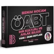 Benim Hocam Yayınları ÖABT 2023 Din Kültürü ve Ahlak Bilgisi Öğretmenliği Video Ders Notları