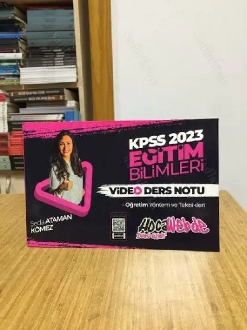 Hocawebde Yayınları KPSS 2023 Eğitim Bilimleri Öğretim Yöntem Ve Teknikleri Video Ders Notları