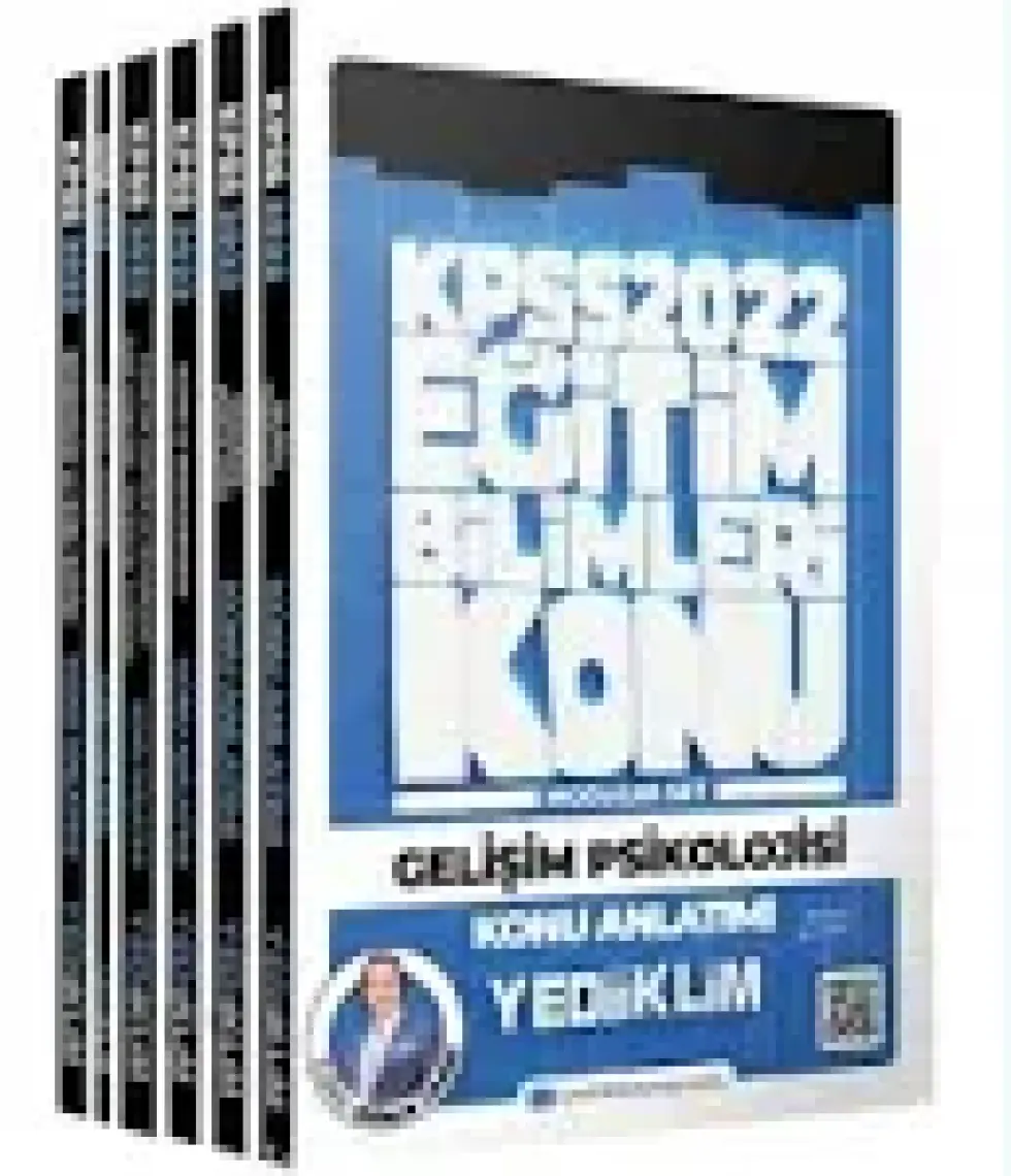 Yediiklim Yayınları KPSS 2022 Eğitim Bilimleri Konu Anlatımlı Modüler Set