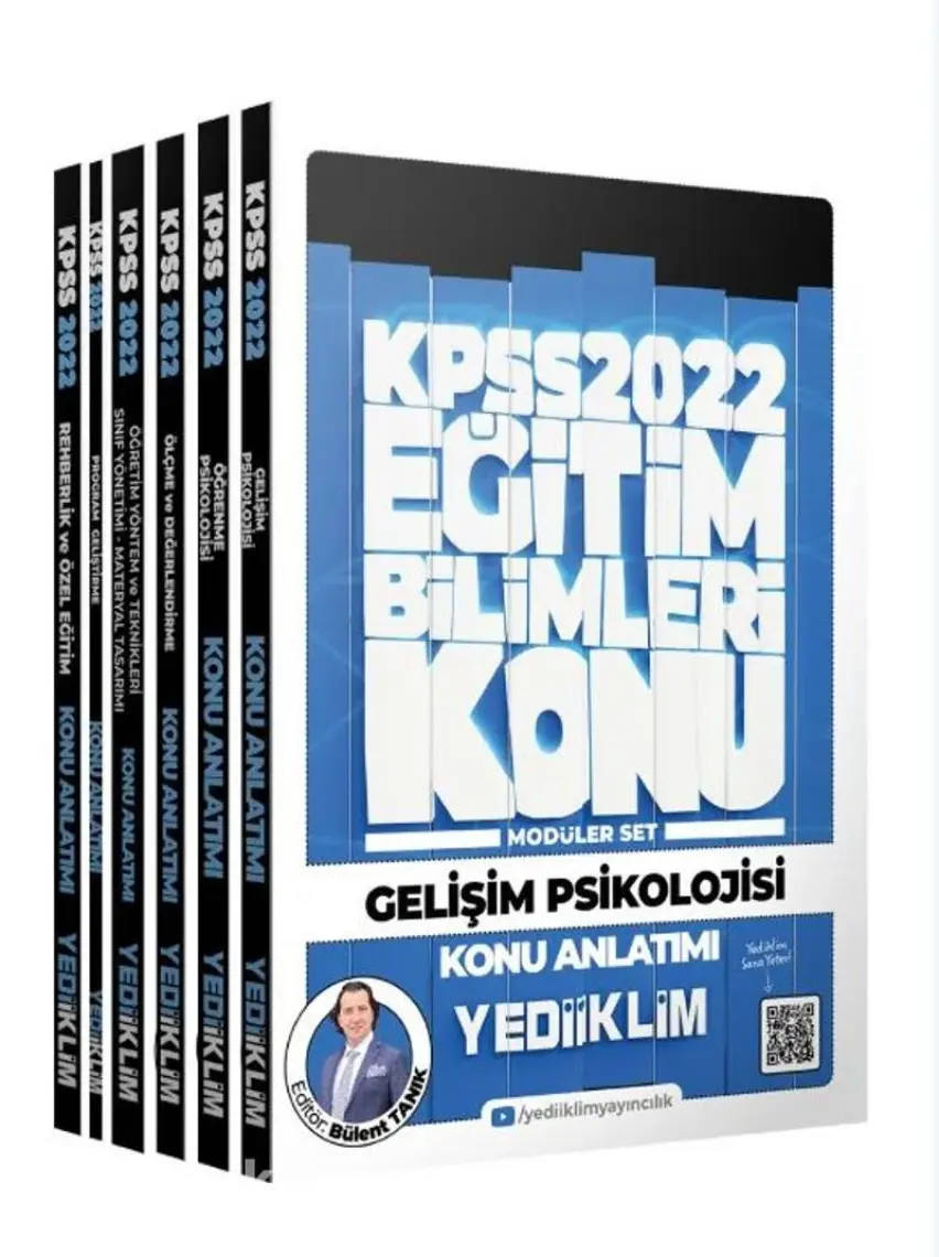 Yediiklim Yayınları KPSS 2022 Eğitim Bilimleri Konu Anlatımlı Modüler Set