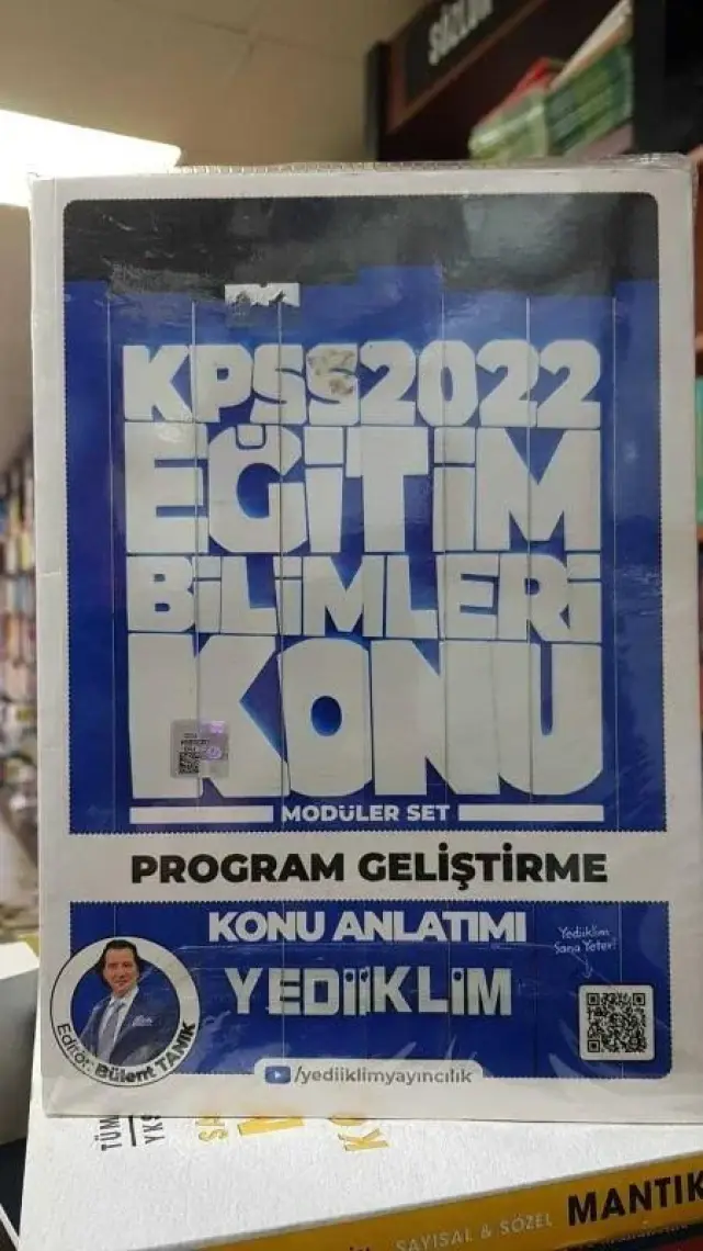Yediiklim Yayınları KPSS 2022 Eğitim Bilimleri Konu Anlatımlı Modüler Set