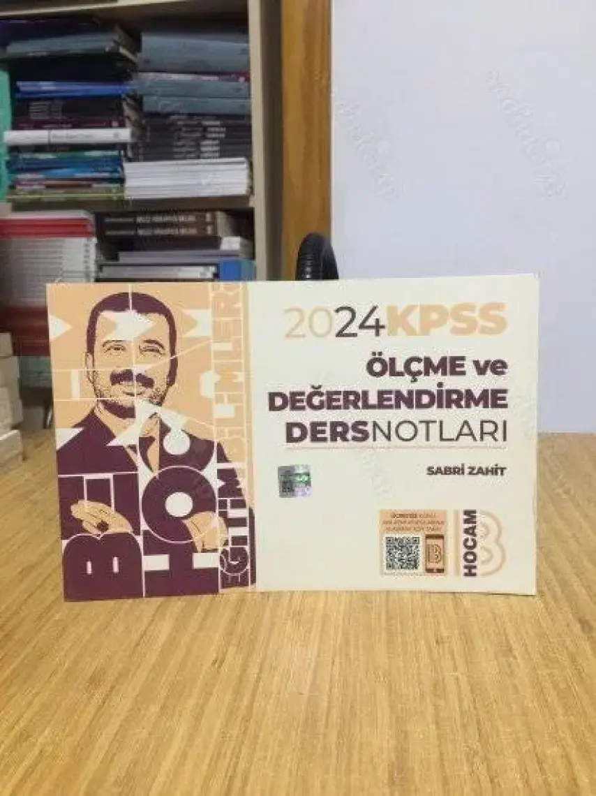 Benim Hocam Yayınları 2025 KPSS Eğitim Bilimleri Ölçme ve Değerlendirme Ders Notları