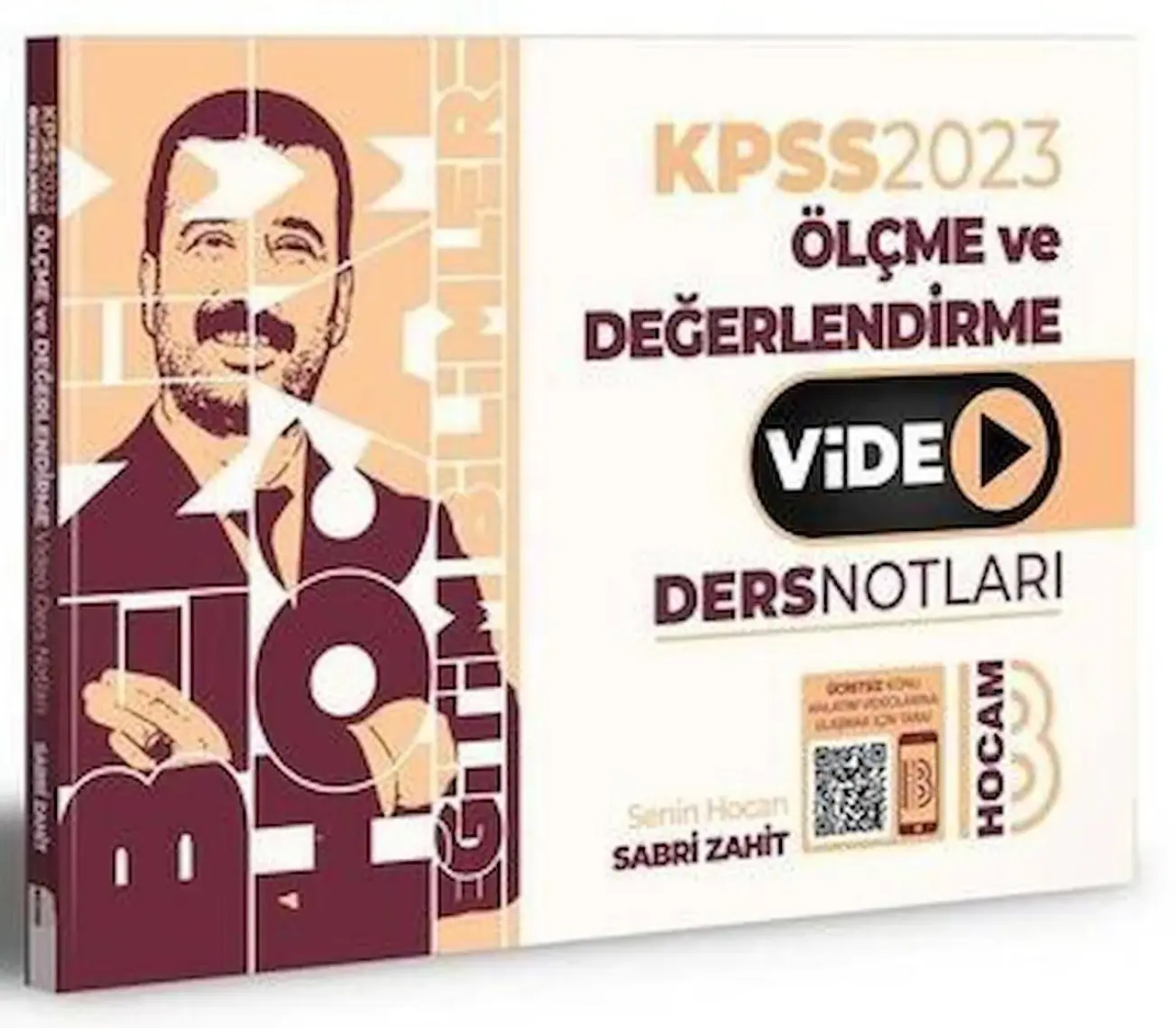 Benim Hocam Yayınları 2025 KPSS Eğitim Bilimleri Ölçme ve Değerlendirme Ders Notları