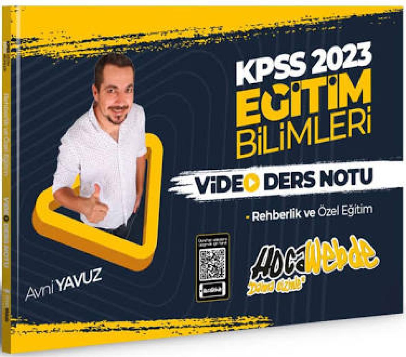 Hocawebde Yayınları KPSS 2023 Eğitim Bilimleri Rehberlik Ve Özel Eğitim Video Ders Notları