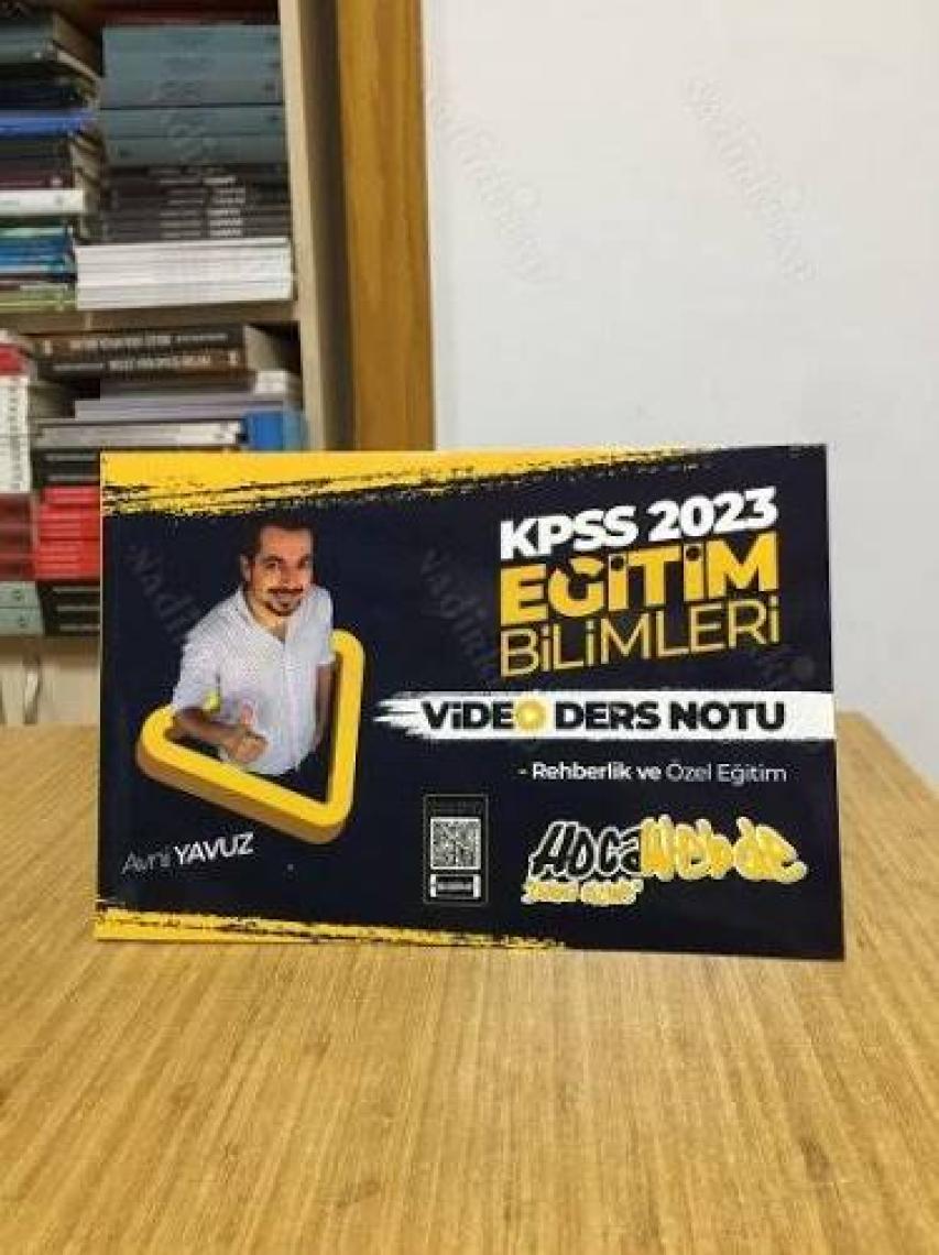 Hocawebde Yayınları KPSS 2023 Eğitim Bilimleri Rehberlik Ve Özel Eğitim Video Ders Notları