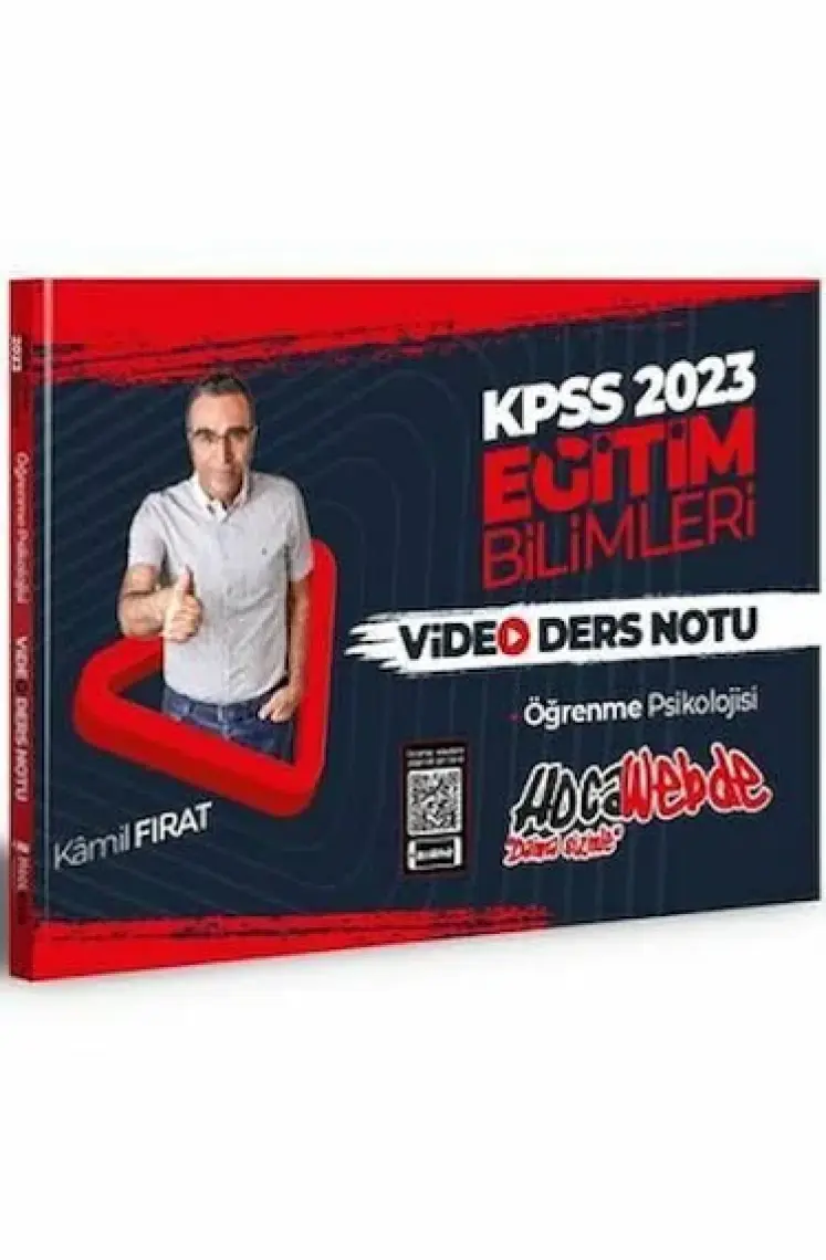 Hocawebde Yayınları KPSS 2023 Eğitim Bilimleri Öğrenme Psikolojisi Video Ders Notları