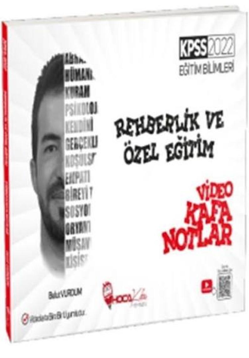 Hoca Kafası Yayınları 2022 Rehberlik ve Özel Eğitim Video Kafa Notlar