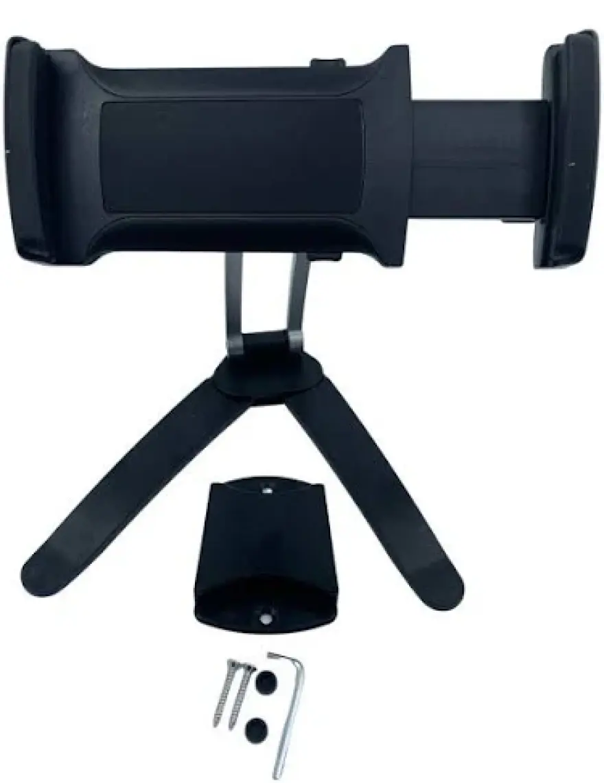 Buffer Buffer® 360 Derece Dönebilen Mutfak Masaüstü Telefon Tablet Tutucu Ayarlanabilir Esnek Ayaklı Metal Gövdeli