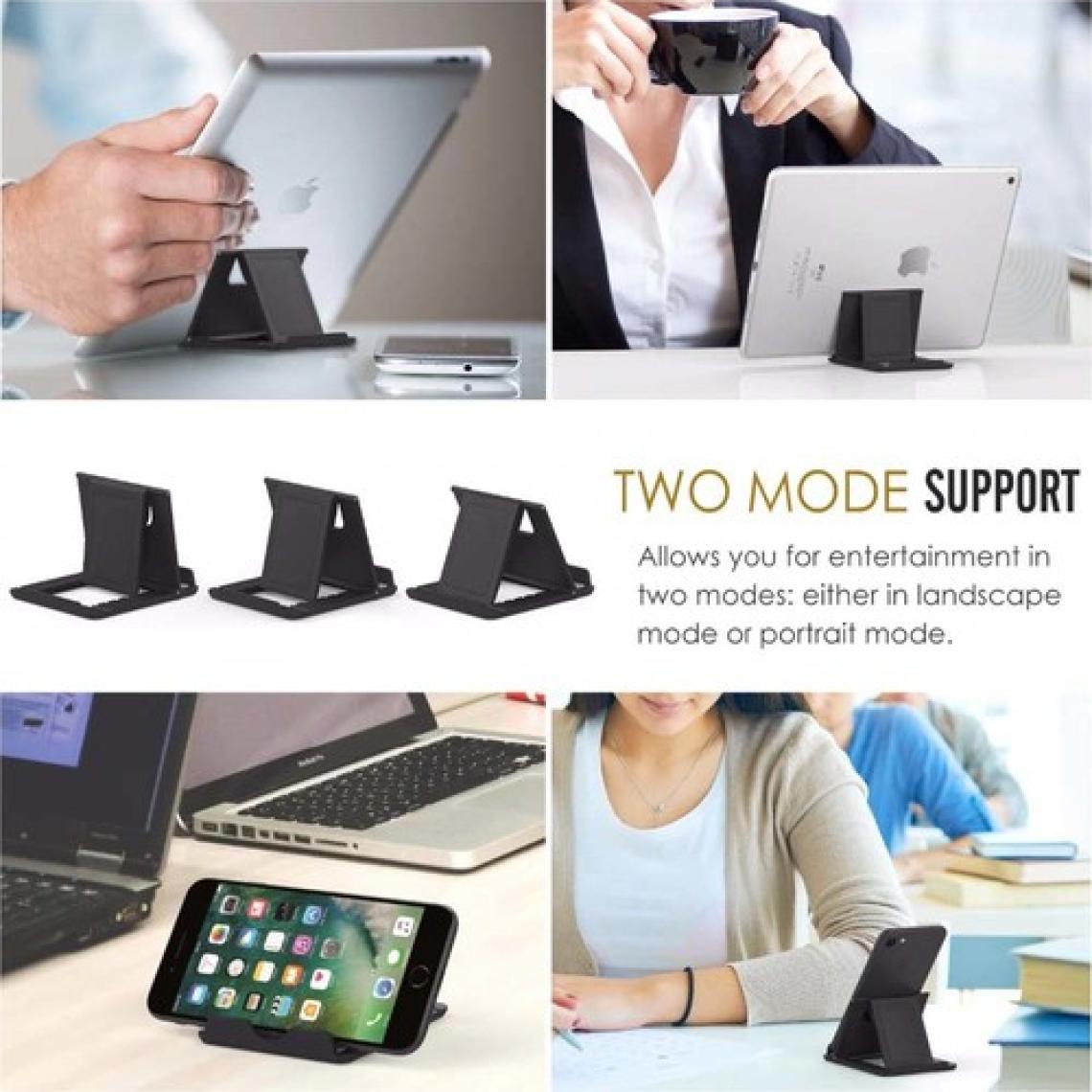 The Wlue Masaüstü Mini Telefon ve Tablet Tutucu Stand 7 Kademeli
