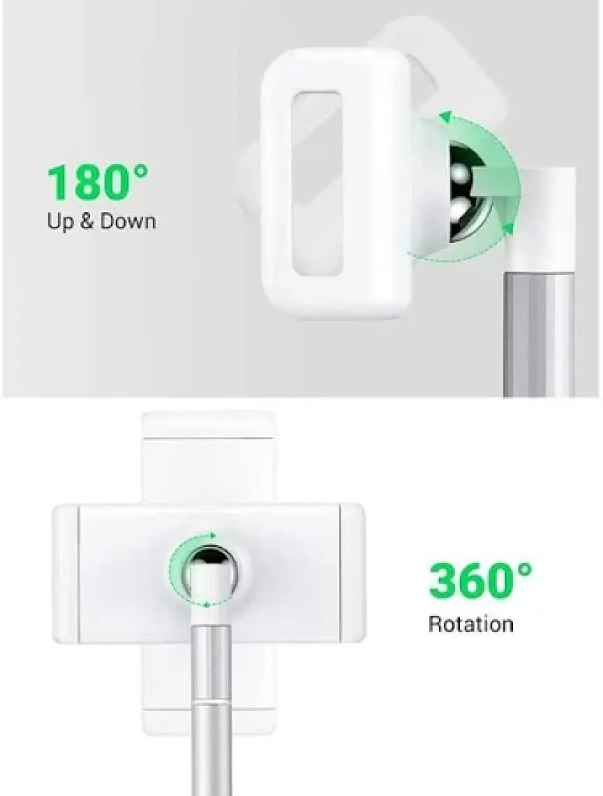 Ugreen Ayarlanabilir Masaüstü Cep Telefonu Standı Beyaz