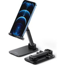 Ugreen Katlanabilir Çok Açılı Yükseklik Ayarlı Telefon Standı Siyah