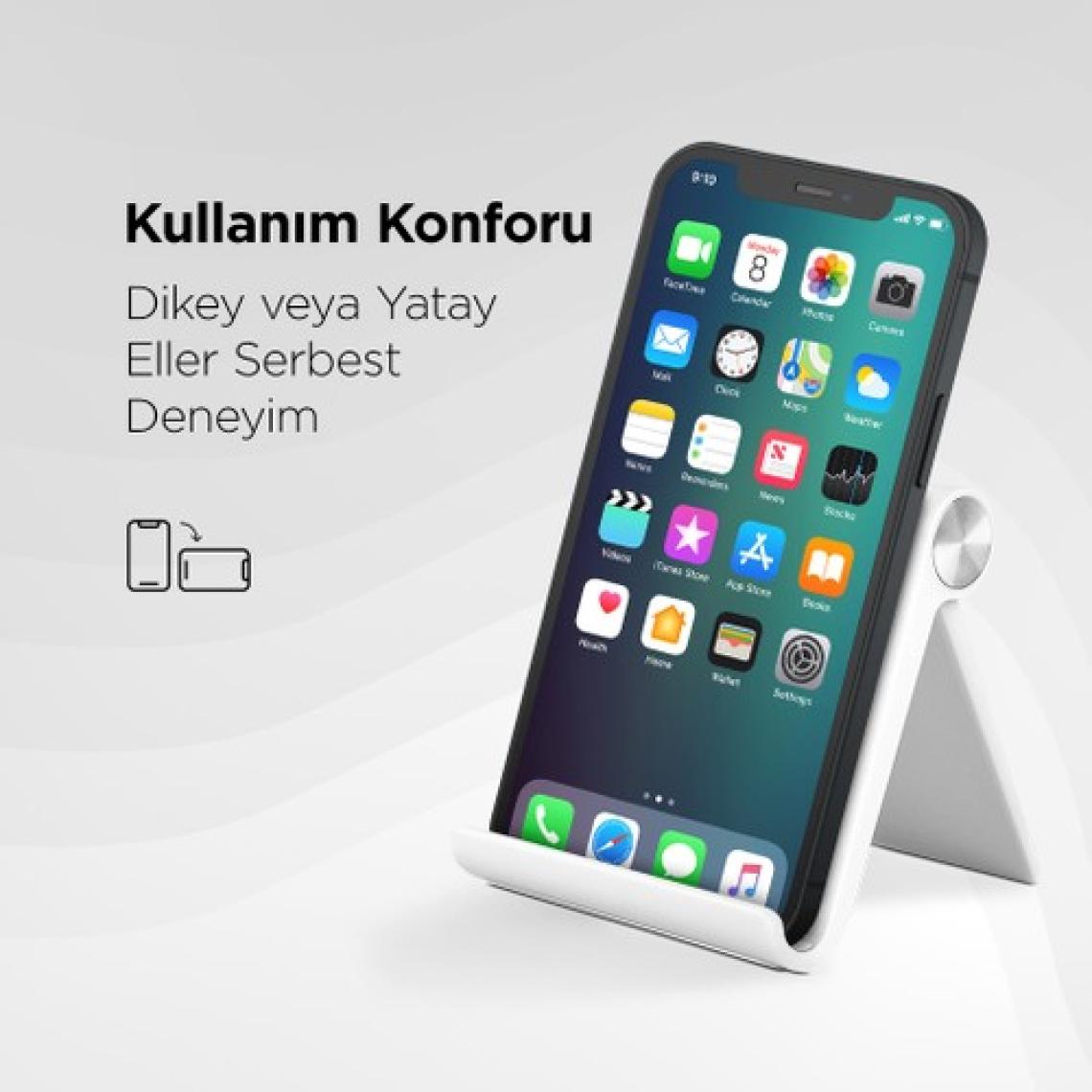 Ttec CH02 Telefon-Tablet Standı Siyah