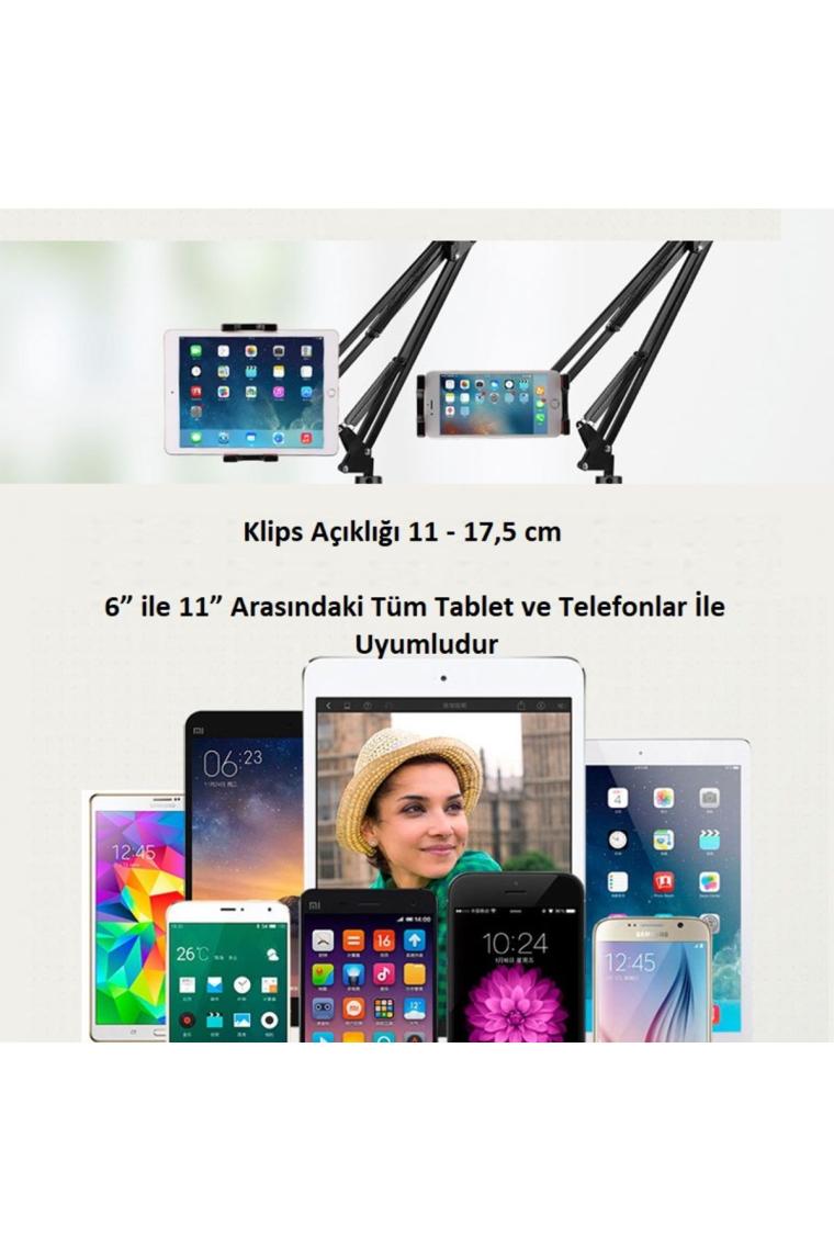 Masa Tablet Telefon Tutucu Tutacağı Youtuber Twitch Yayın Zm-38b