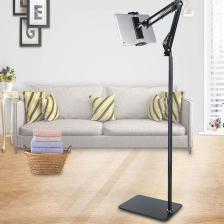 Upway Tablet Telefon Zemin Standı 175CM Universal 360 Derece Hareketli 4-11 Inç Uyumlu