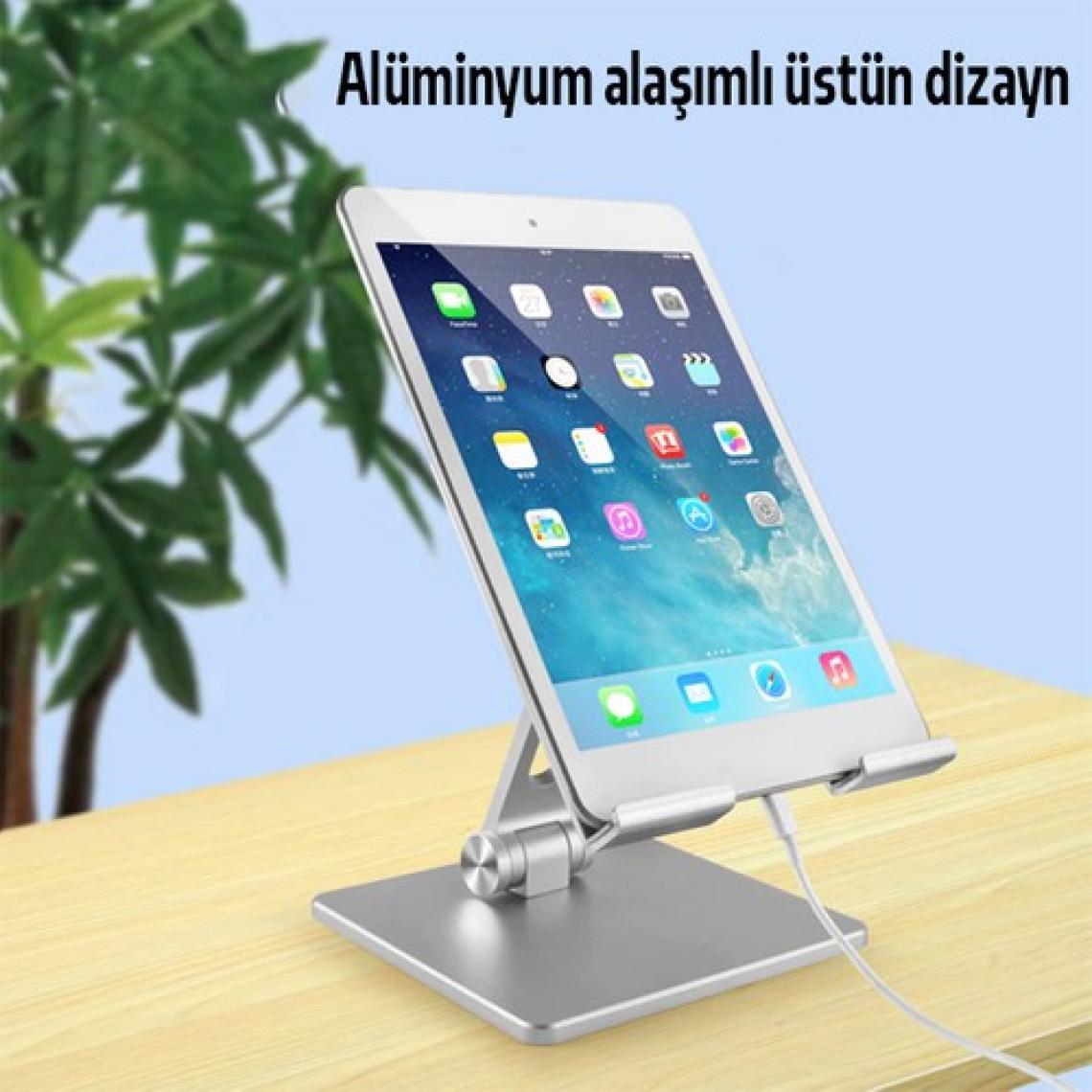 Polhammobile Ayarlanabilir Masaüstü Tablet Standı Tablet Tutucu