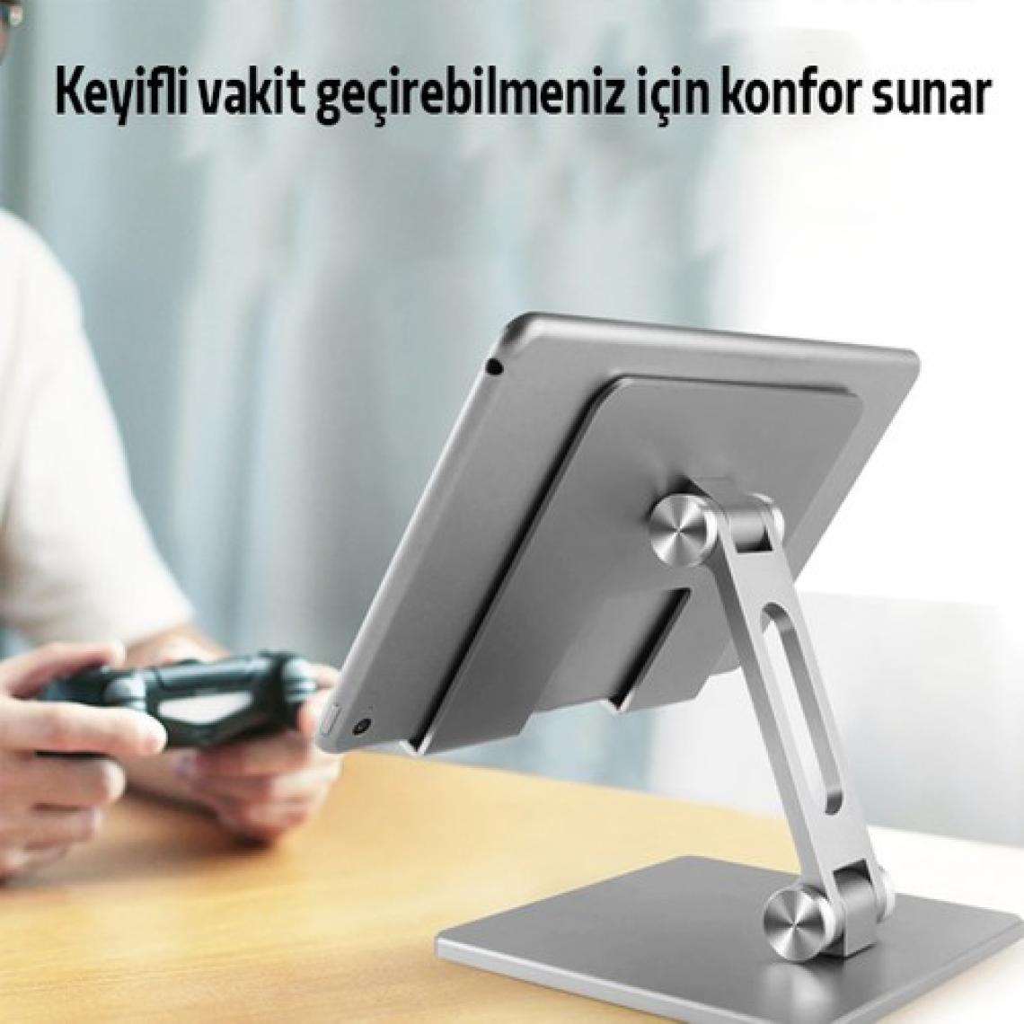 Polhammobile Ayarlanabilir Masaüstü Tablet Standı Tablet Tutucu