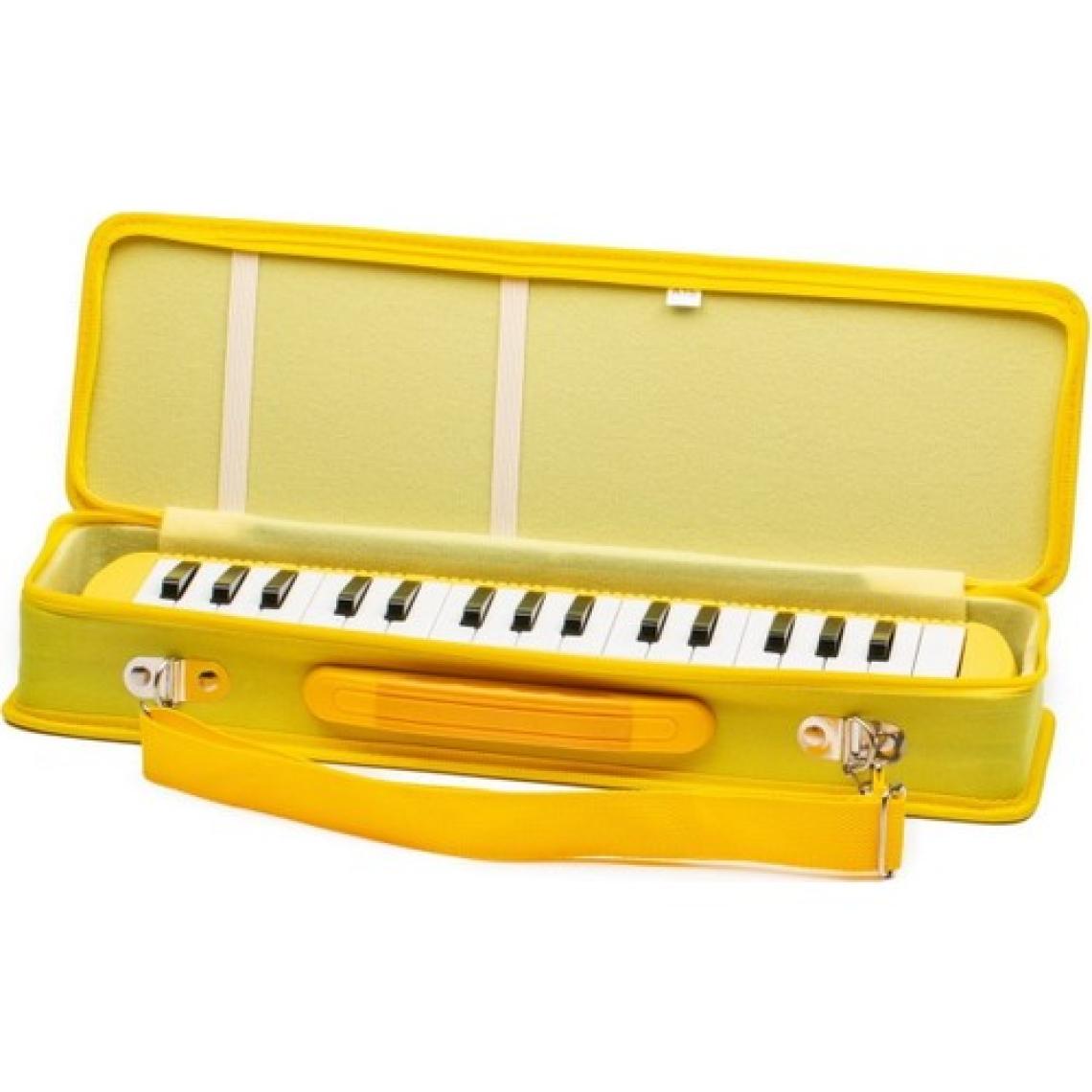 Lino LN-32 Çantalı Pastel Sarı 32 Tuşlu Melodika