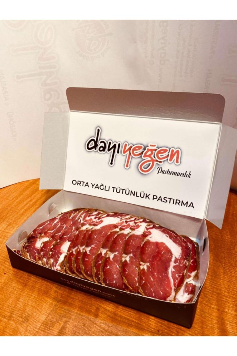 Dayı Yeğen 500 gr Kayseri Tütünlük Orta Yağlı Pastırma