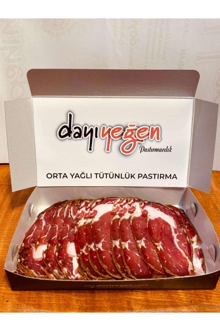 Dayı Yeğen 500 gr Kayseri Tütünlük Orta Yağlı Pastırma