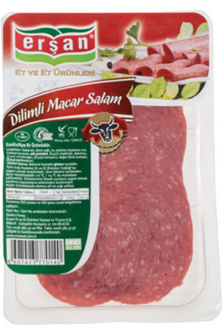 Erşan Dana Di̇li̇mli̇ Macar Salam 120 gr