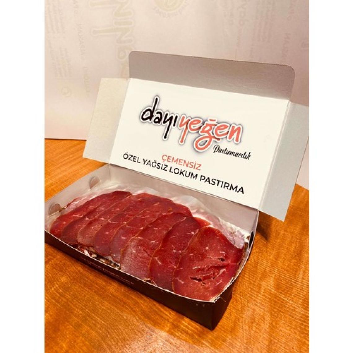 Dayı Yeğen 250 gr Doğal Kayseri Çemensiz Özel Yağsız Pastırma
