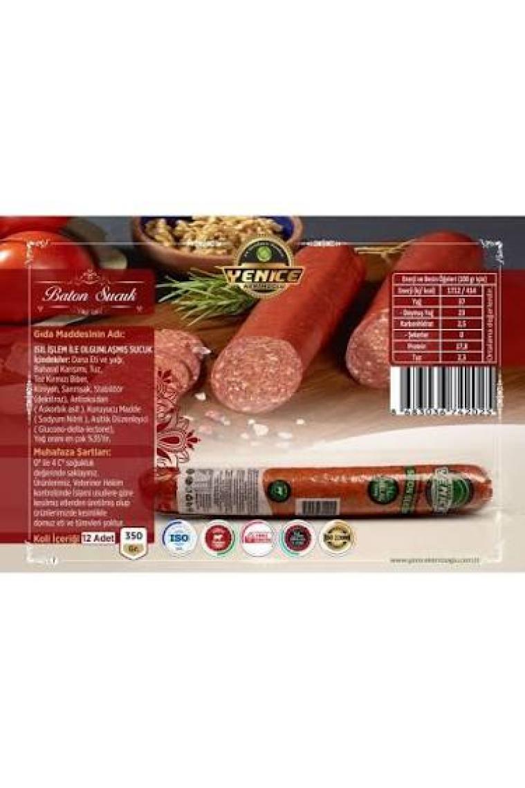 Yenice Kerimoğlu Baton Dana Sucuk 300 gr