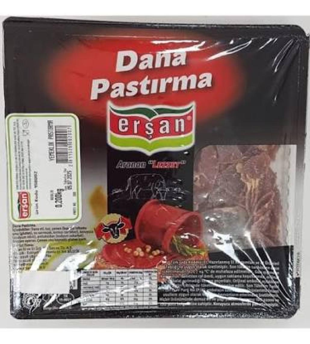 Erşan Yemeklik Pastırma 200 gr