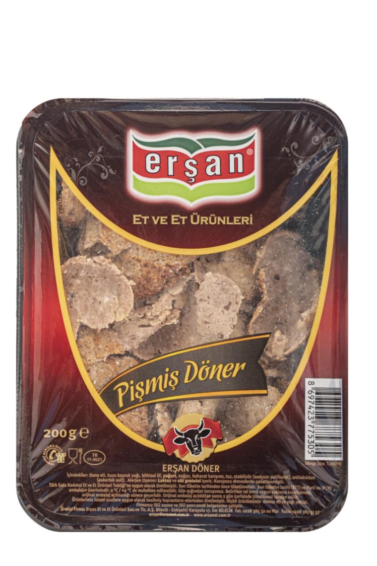 Erşan Pişmiş Dana Döner 200 gr