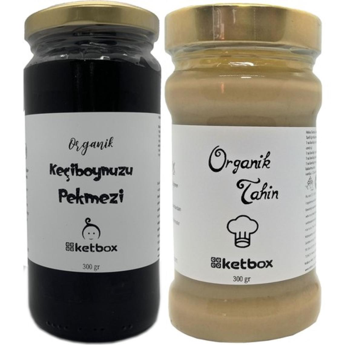 Ketbox Organik Tahin Pekmez (Keçiboynuzu Pekmezi) Seti