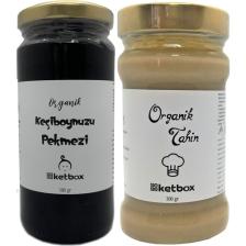 Ketbox Organik Tahin Pekmez (Keçiboynuzu Pekmezi) Seti