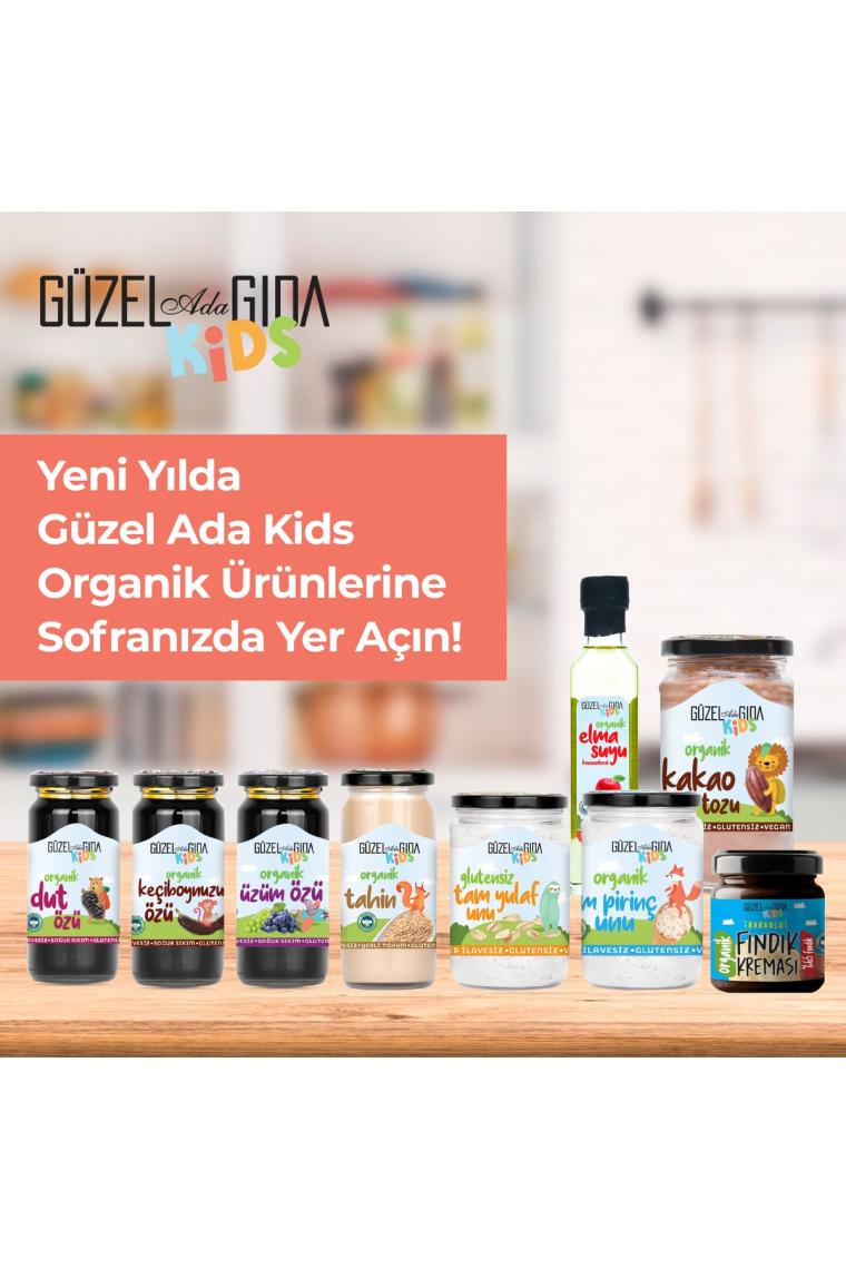 Kids Organik Üzüm Özü 290 gr ( Soğuk Sıkım ) Şeker Ilavesiz