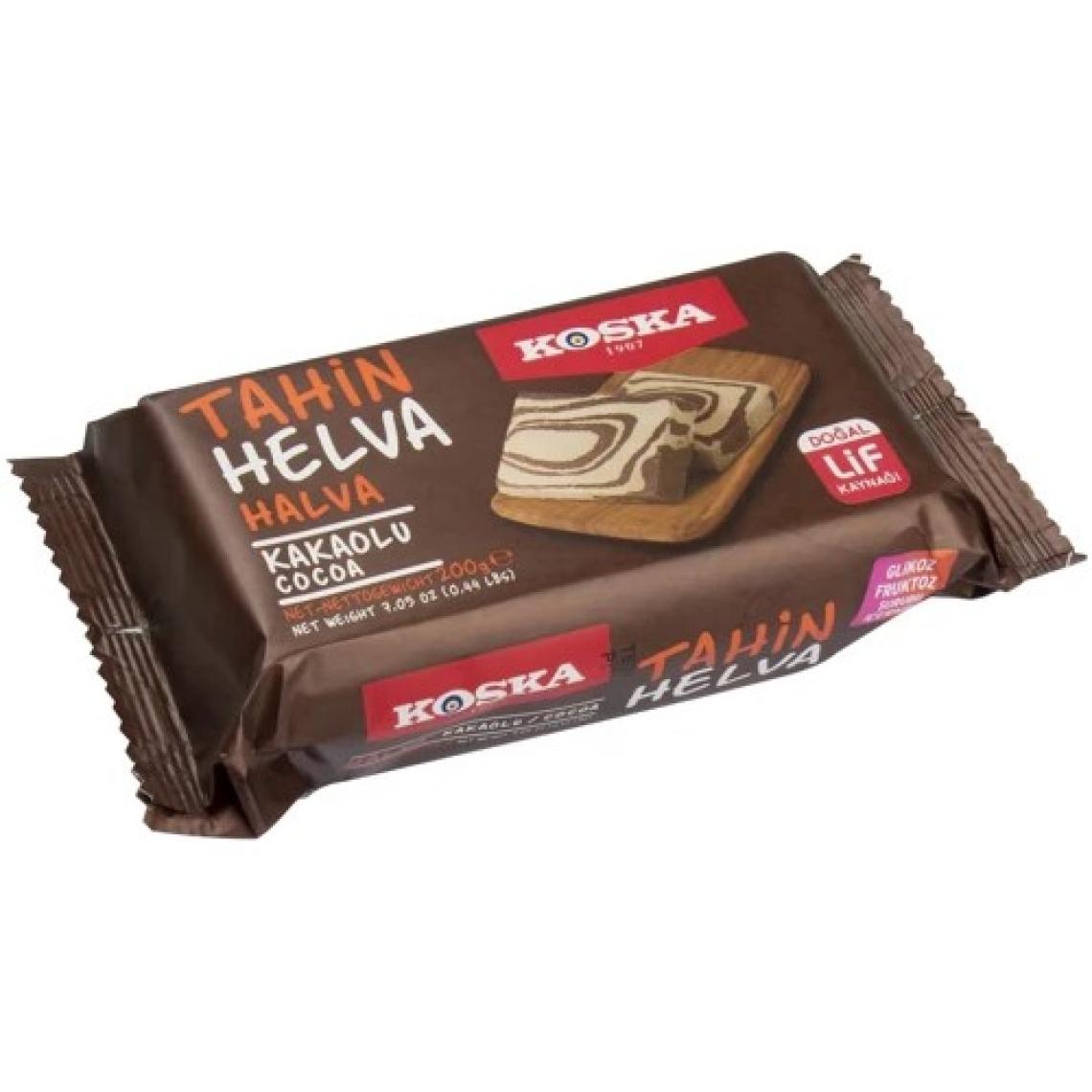Koska Kakaolu Tahin Helvası 200 gr Paket
