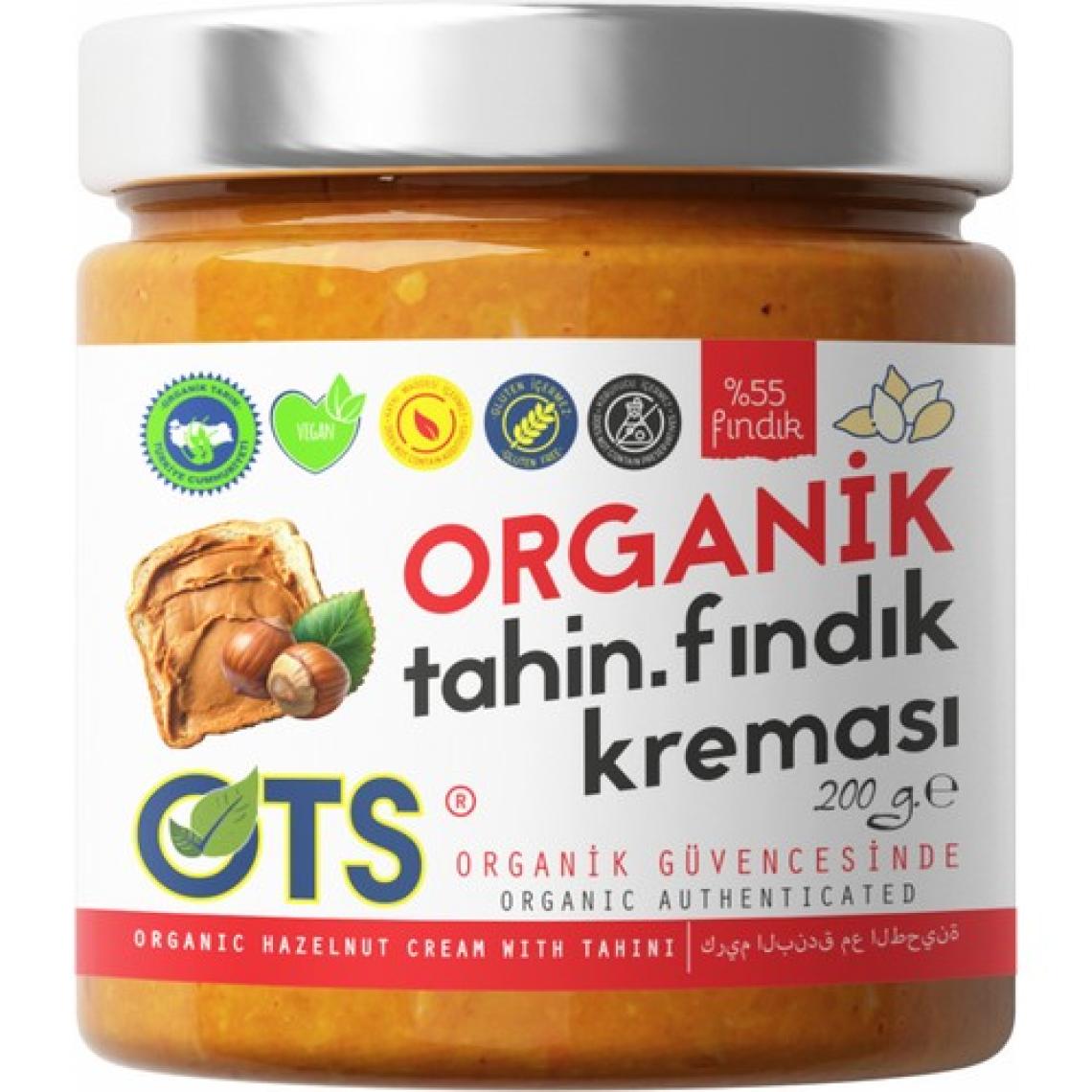 Ots Organik Tahinli Fındık Kreamsı