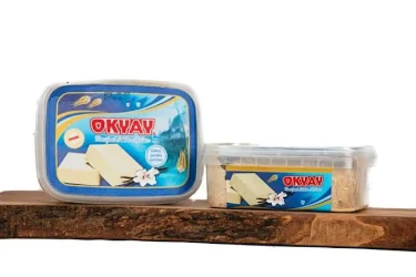 Okyay Plastik Kutu Sade Vanilyalı Helva 360 gr