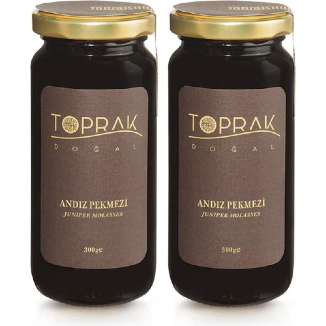 Toprak Doğal Andız Pekmezi 2'li Set - Şekersiz Andız Özü , SOĞUK SIKIM Andız 600 G - Şeker İlavesiz